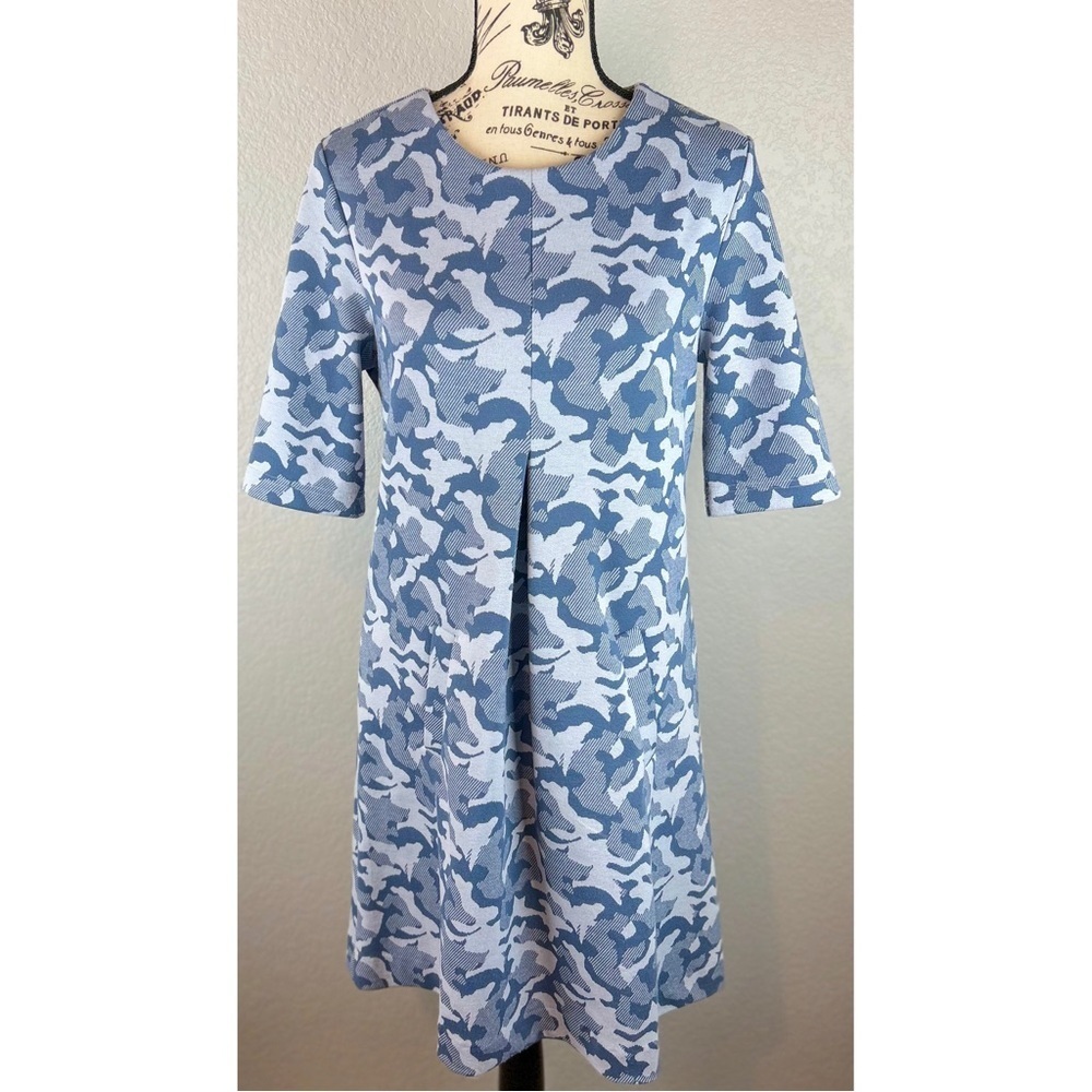 Tyler Boe Multicolor Dress with Camo Print
